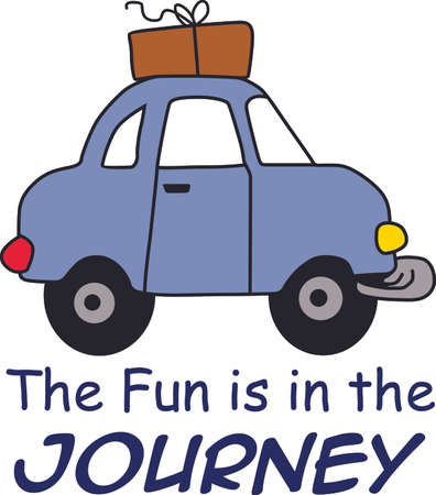 Enjoy the Journey Clip Art